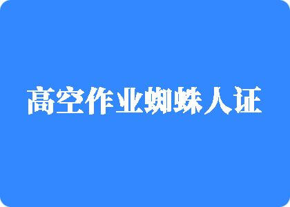 免费操B视频在这里高空作业蜘蛛人证